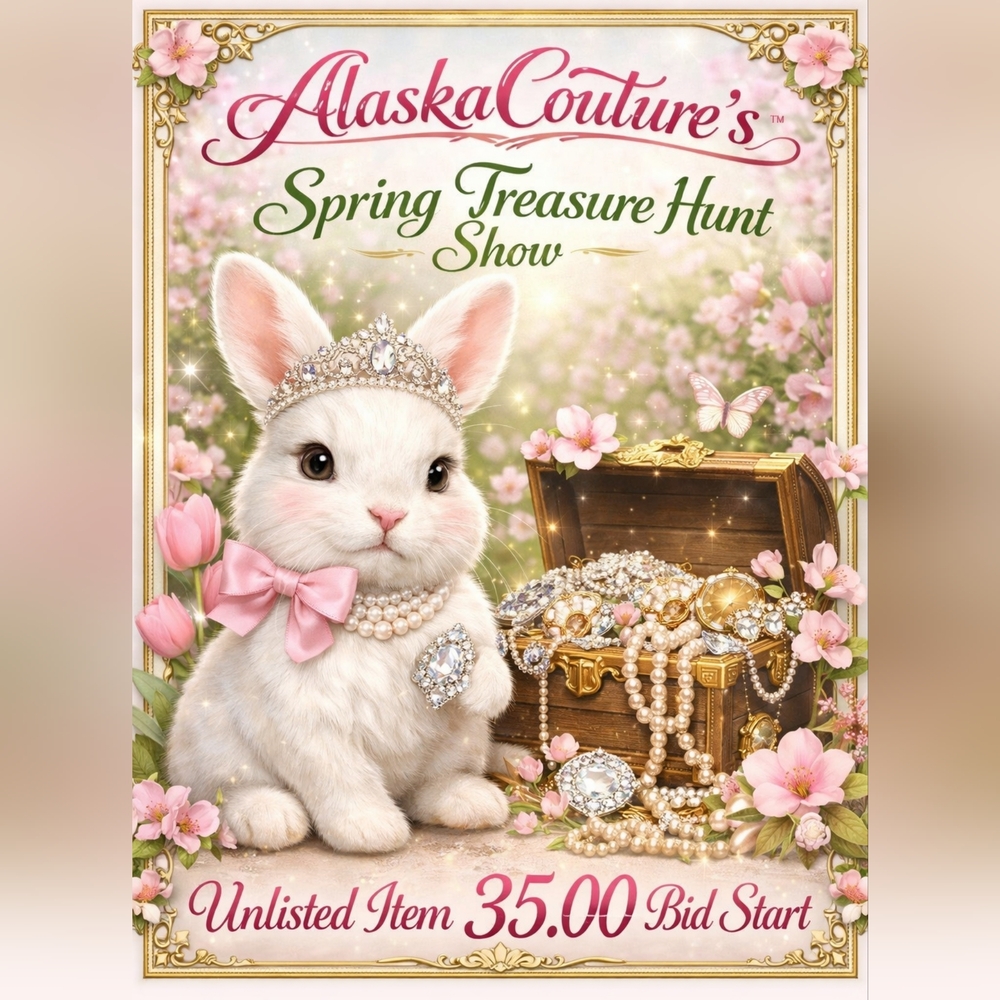 AlaskaCouture's ✨️🌷🎀🐇35.00 Bid Start🐇🎀🌷✨️UNLISTED ITEM✨️